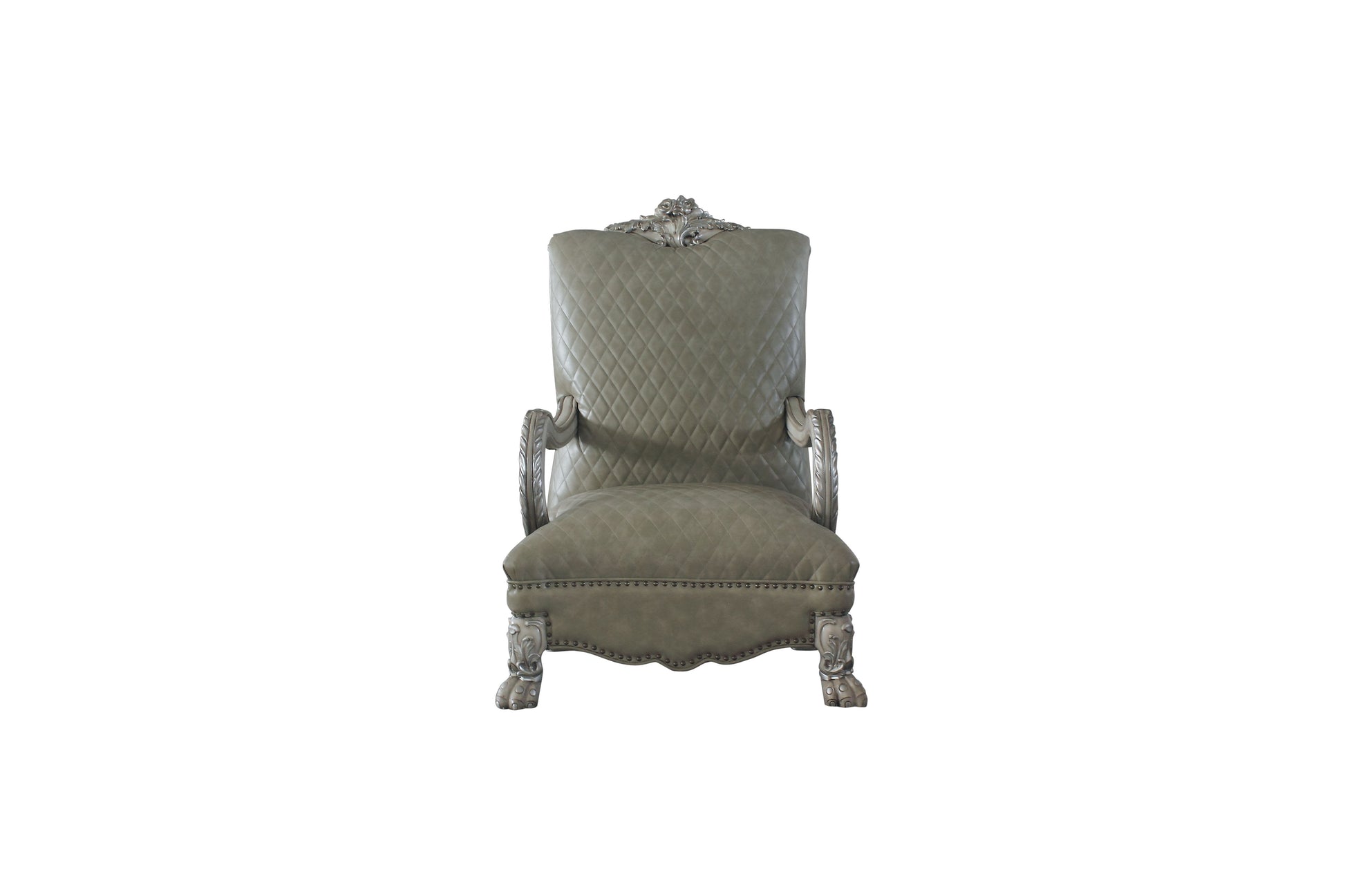 Dresden Accent Chair Vintage Bone White - Demine Essentials