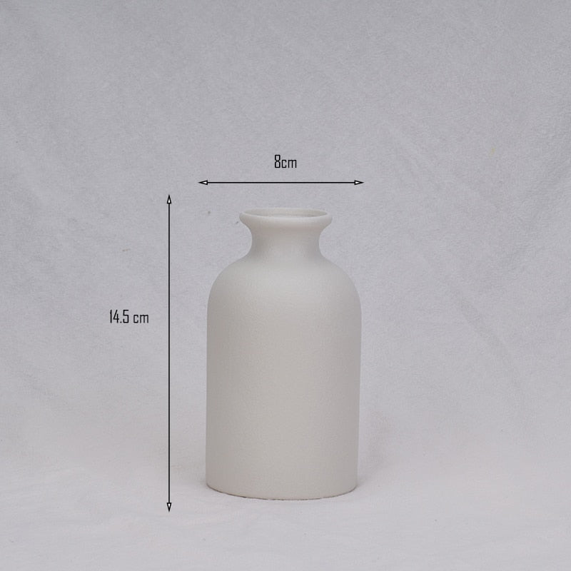 Gracie Simple Ceramic Vase