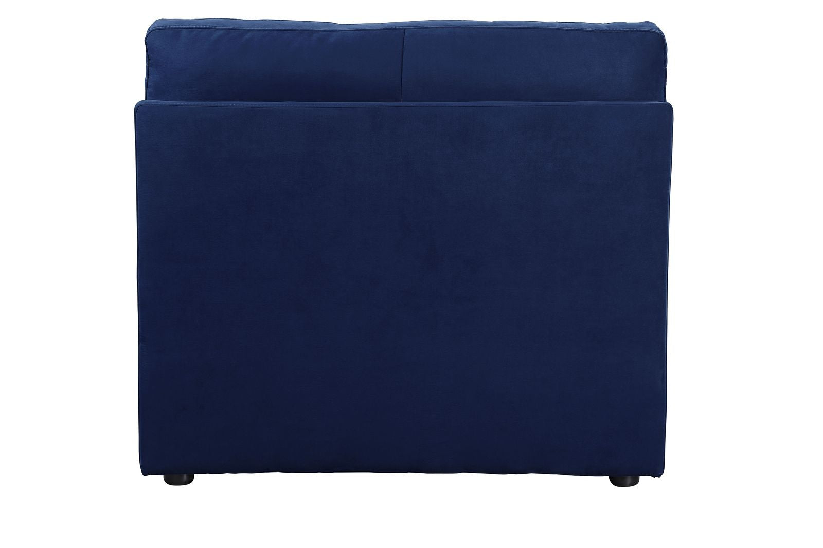 Crosby Modular Armless Chair - Blue - Demine Essentials