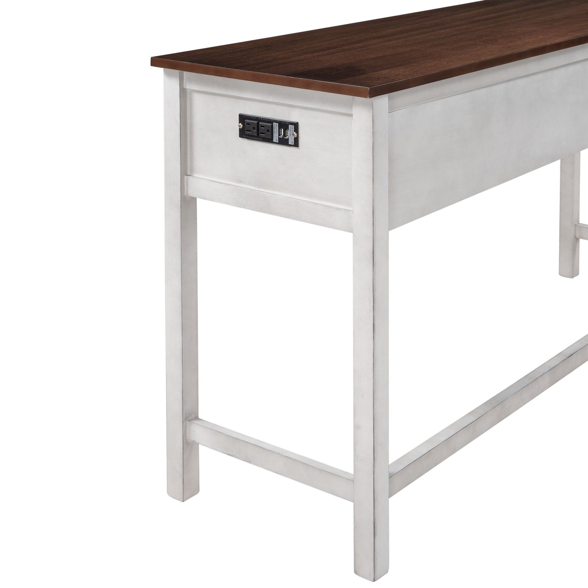 Everrs Counter Height Table with Stools - Demine Essentials