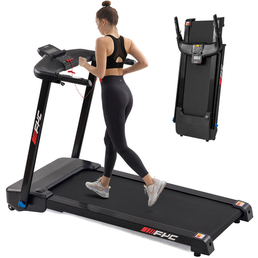 Folding Treadmill for Home - Compact Electric Running Machine - Demine Essentials