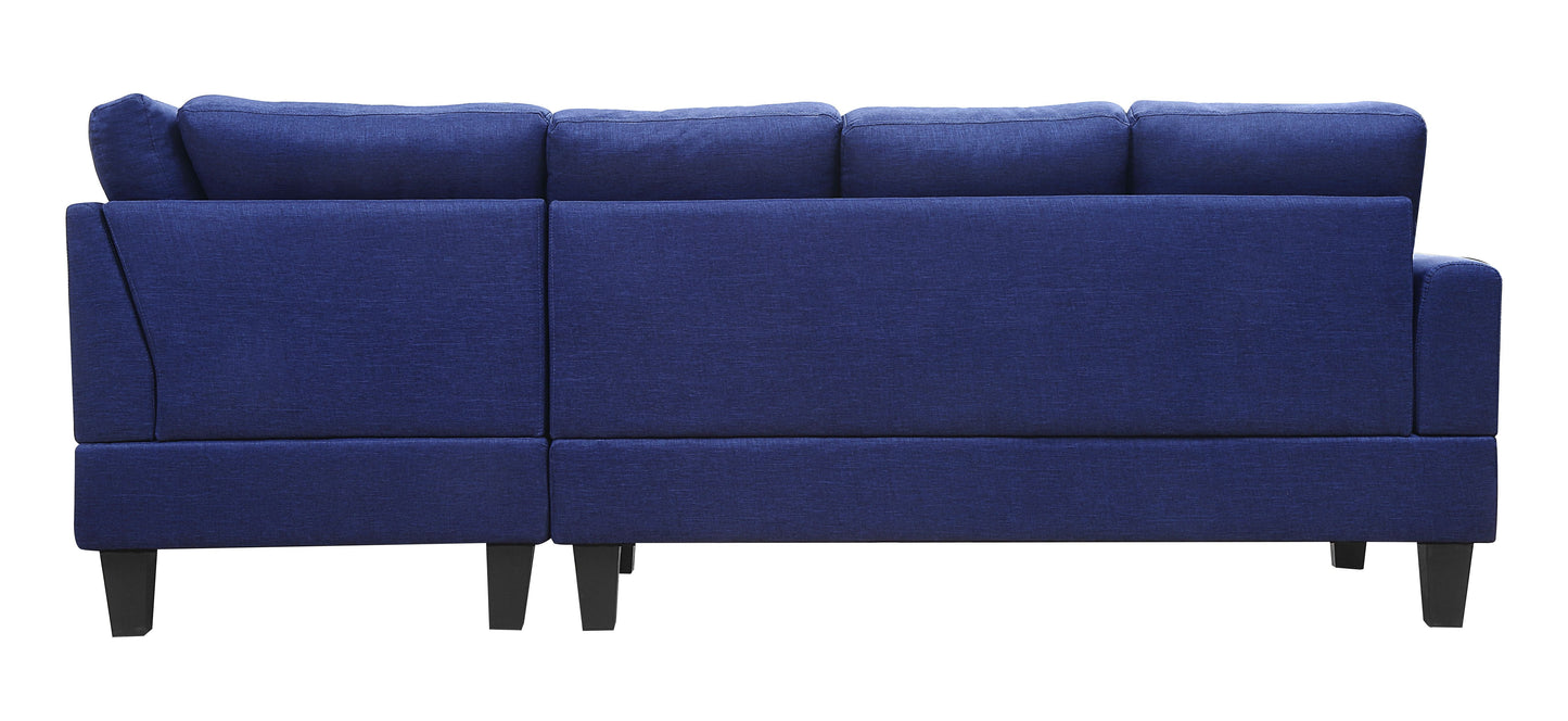 Jeimmur Sectional Blue Sofa - Demine Essentials