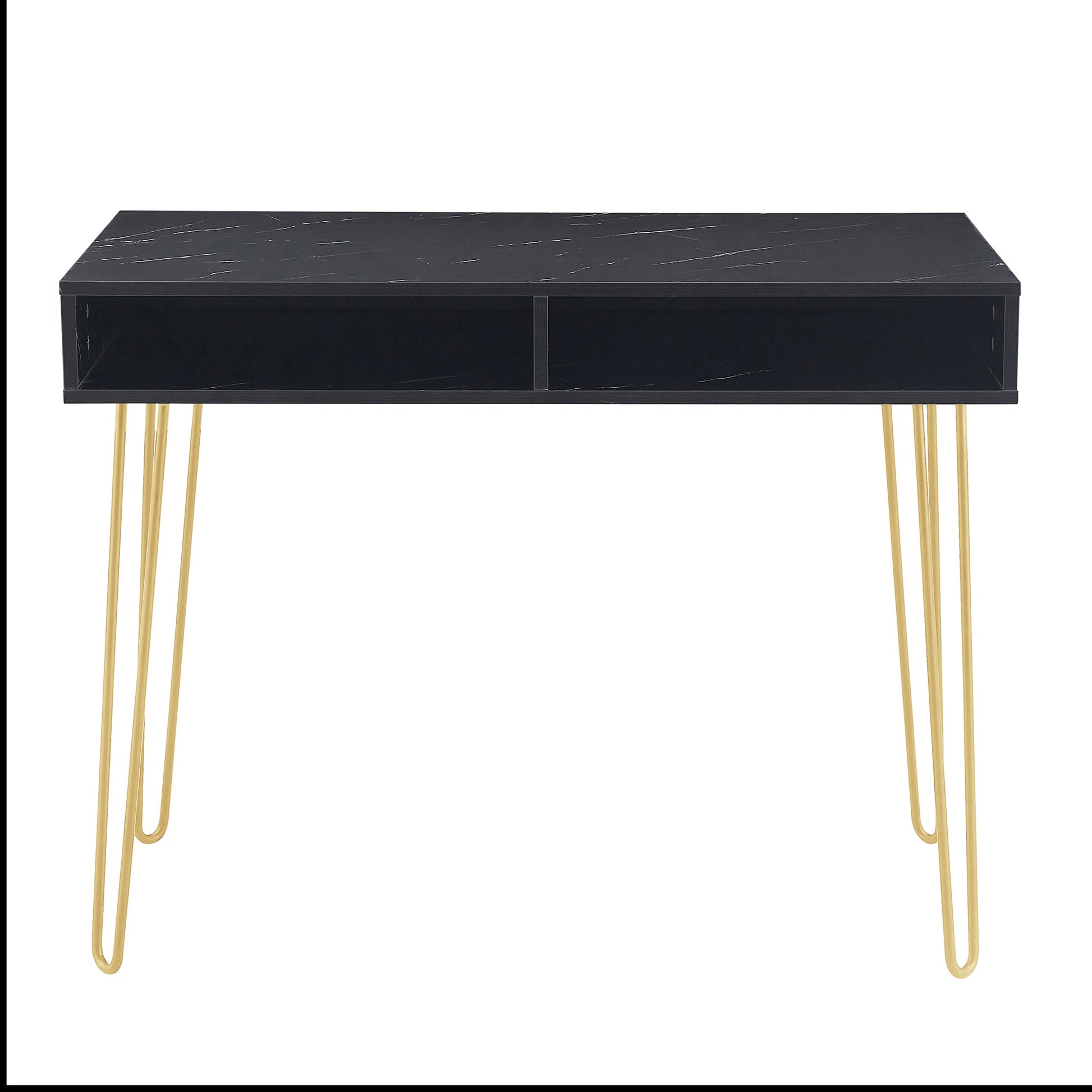 Beauty Table  Console Table Black Marble - Demine Essentials