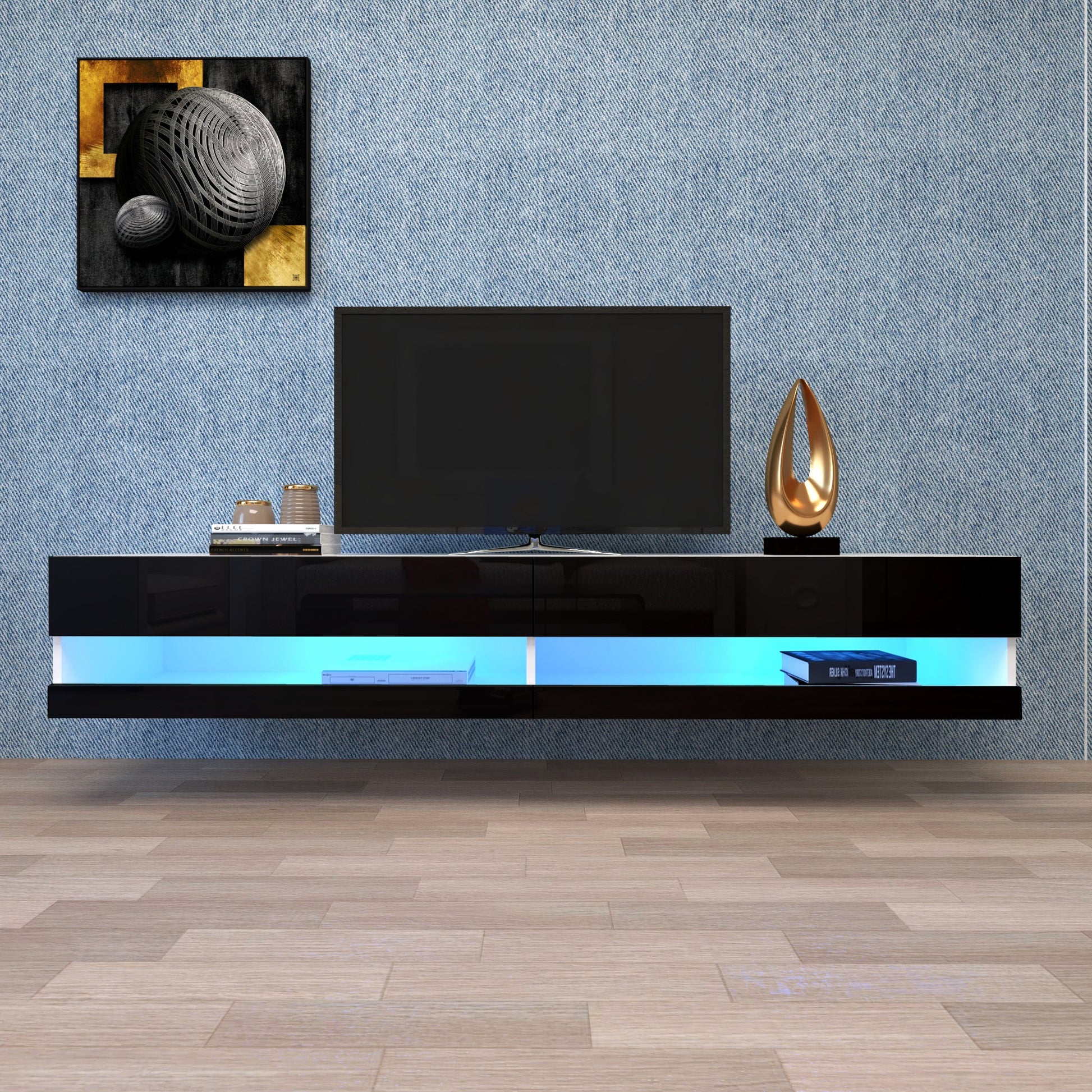 Mounted Floating TV Stand - Demine Essentials