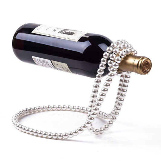 Pearl Necklace Wine Rack - Demine Essentials