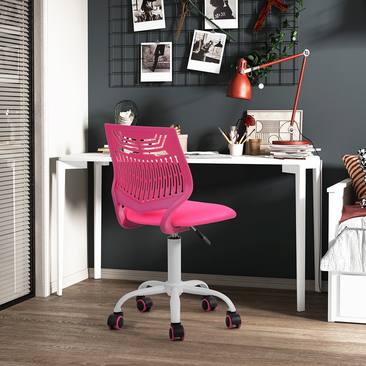 Plastic Task Chair/ Office Chair - Demine Essentials
