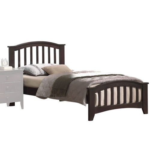 San Marino Twin Bed in Dark Walnut 04980T - Demine Essentials