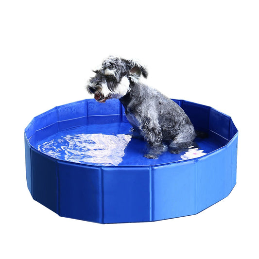 Summer Pet Dog Swimming Pool Pet Bath Pool for Puppy Washing Portable PVC Outdoor Durable Pet Bathing Tub Kid Pool for Large Dog - Demine Essentials